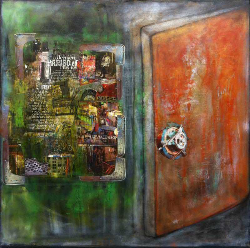 - peinture acrylique sur toile - cm x cm