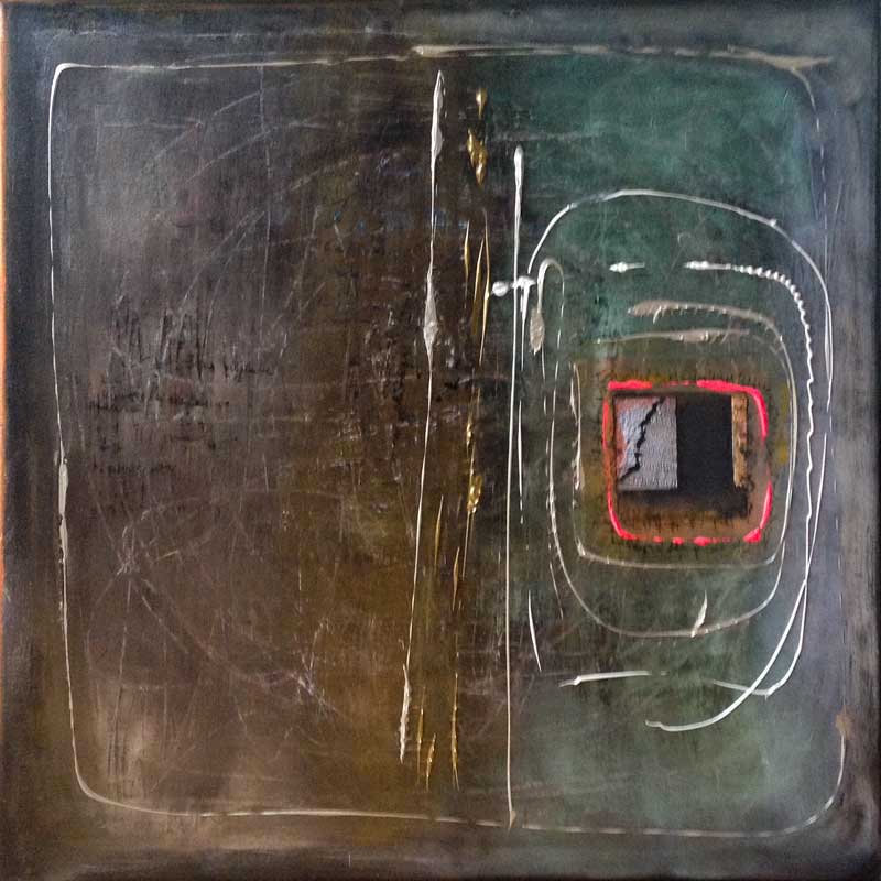 - peinture acrylique sur toile - cm x cm