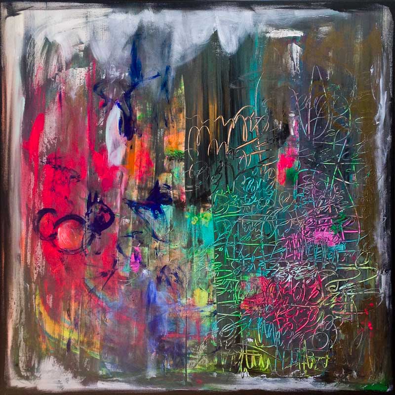 2014-05-15-jungle-800 jungle - peinture acrylique sur toile - 100 cm x 100 cm