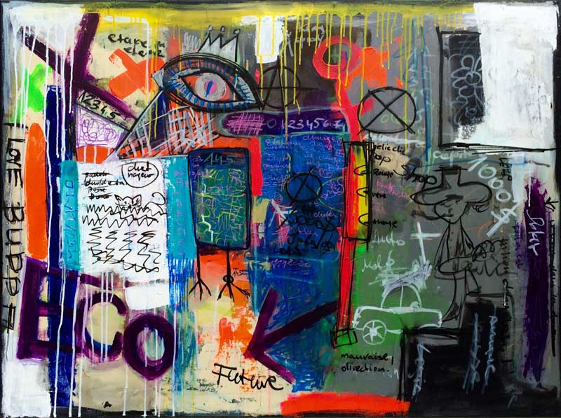 2016-06-02-contraste-800 contraste - peinture acrylique sur toile - 130 cm x 97 cm