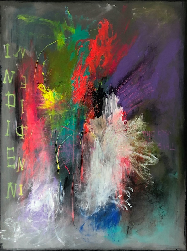 2020-02-20-ocean-800 océan - peinture acrylique sur toile - 97 cm x 130 cm